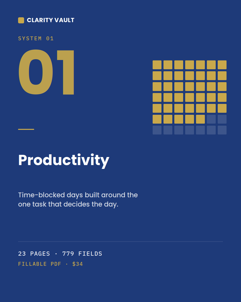 Clarity Vault — Productivity