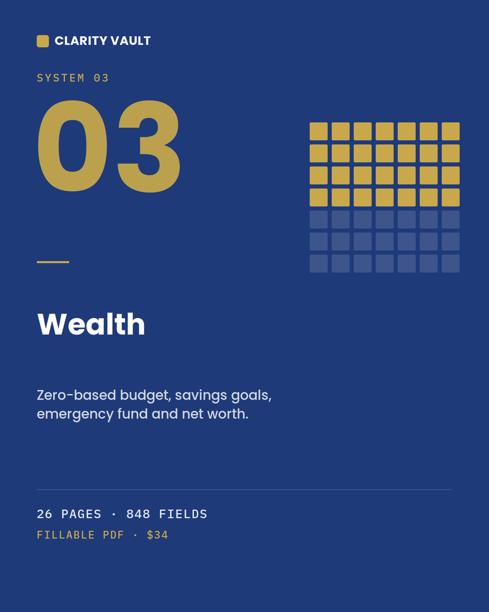 Clarity Vault — Wealth